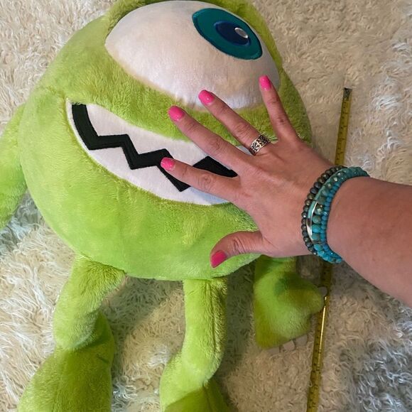 Disney Pixar Monsters Inc Mike Wazowski Plush Stuffed Animal X-Large - Picture 5 of 5